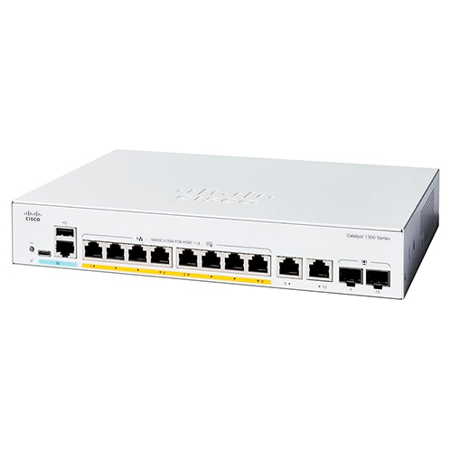 Коммутатор Ethernet Cisco C1300-8FP-2G