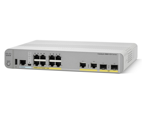 Коммутатор Ethernet Cisco WS-C2960CX-8PC-L