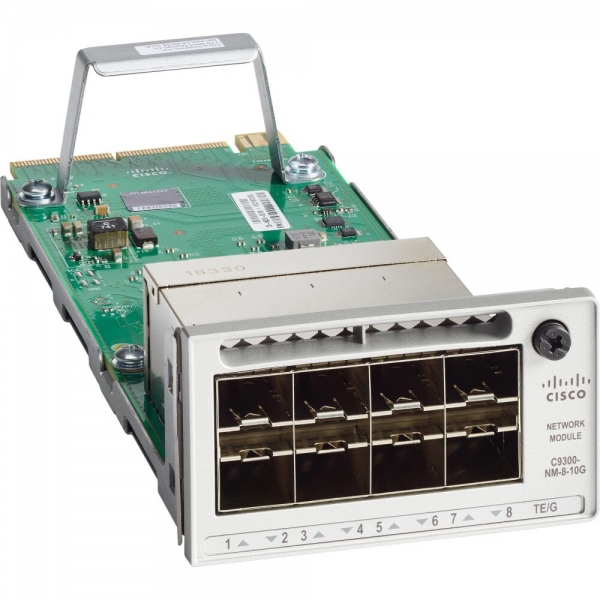 Сетевой модуль Cisco C9300-NM-8X, 8 портов 10G SFP+