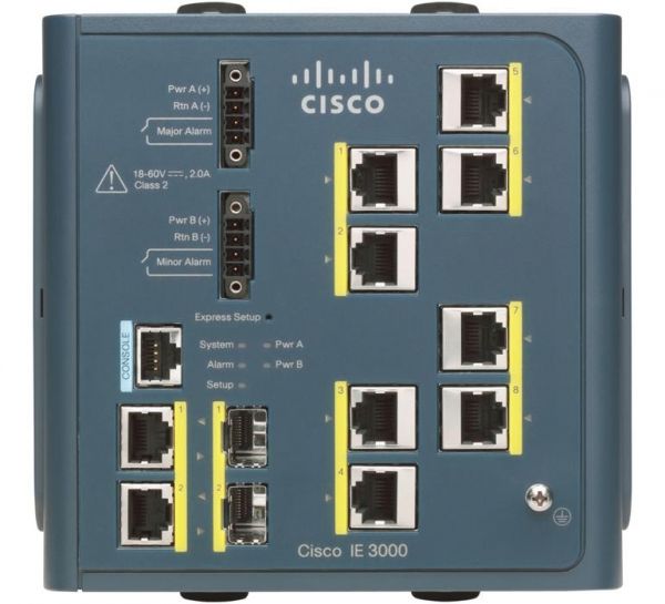 Коммутатор Ethernet Cisco IE-3000-8TC-E