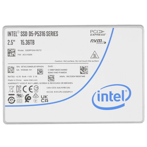 SSD Intel SSDPF2NV153TZN1