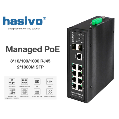 Коммутатор Hasivo G1200WP-8G-2S