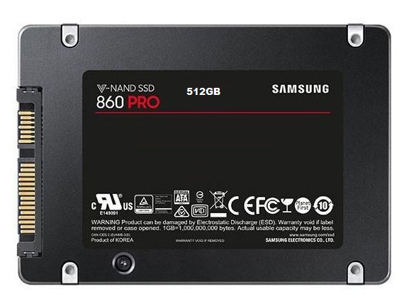 SSD Samsung MZ-76P512BW
