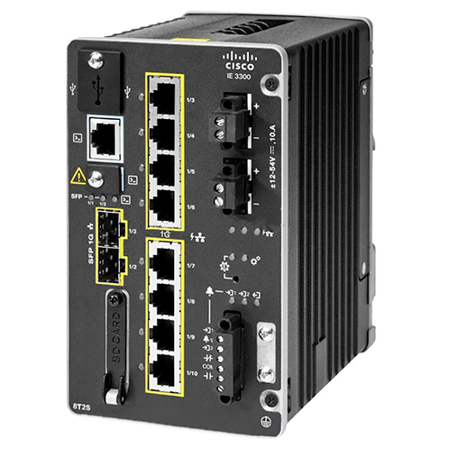 Коммутатор промышленный Cisco IE-3300-8P2S-A