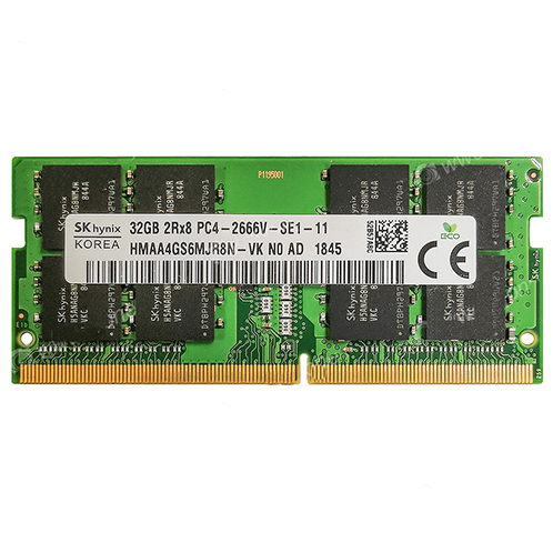 Оперативная память DELL 32GB 2Rx4 PC4-2666V-R DDR4-20800MHz, A9810563