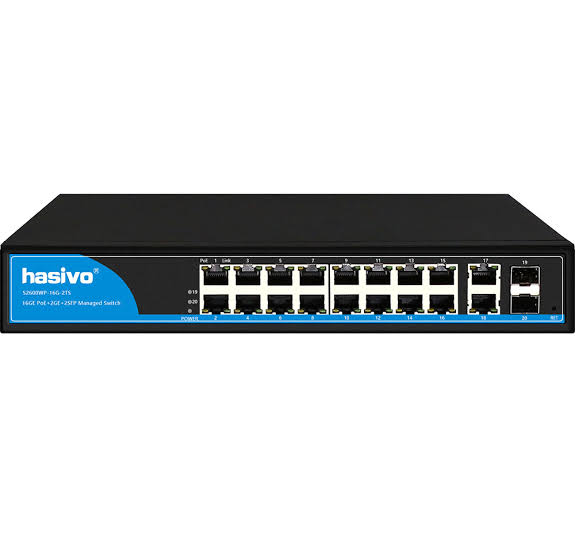 Коммутатор Hasivo S2600WP-16G-2TS