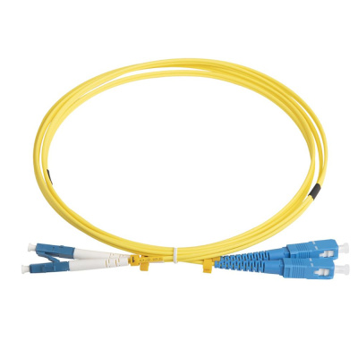 Кабель Hyperline FC-D2-9-LC/UR-SC/UR-H-2M-LSZH-YL