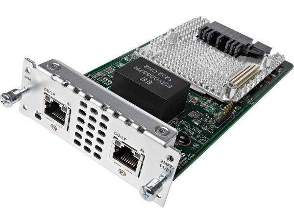 Модуль Cisco NIM-2MFT-T1/E1