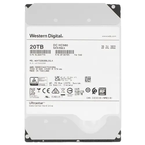 HDD Western Digital Ultrastar DC HC560 0F38785