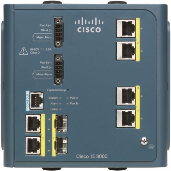 Коммутатор Ethernet Cisco IE-3000-4TC-E