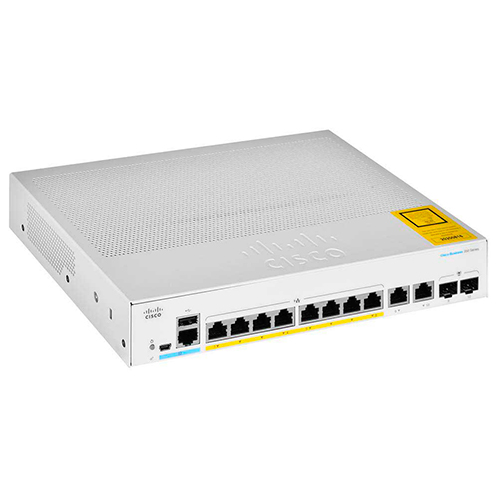 Коммутатор Ethernet Cisco CBS350-8P-E-2G