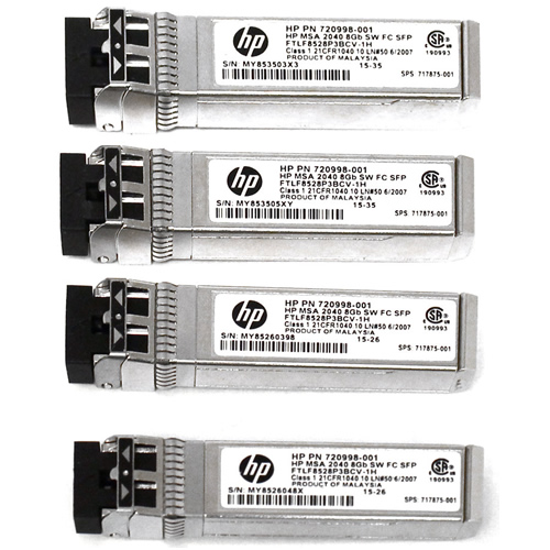 Оптический трансивер HPE MSA 16Gb Short Wave Fibre Channel SFP+ 4-pack, C8R24B