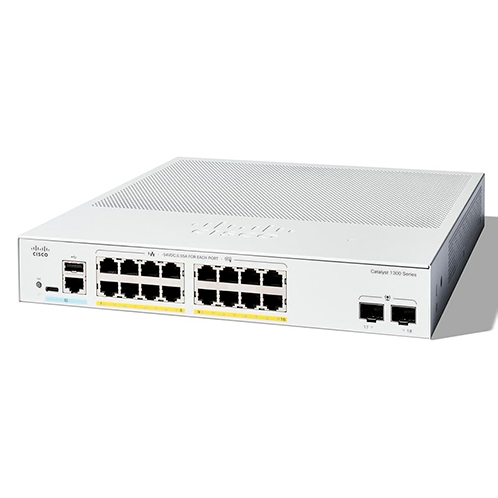 Коммутатор Ethernet Cisco C1300-16FP-2G