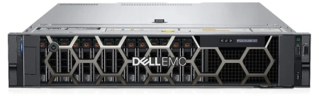 Сервер Dell PowerEdge R550 с процессором Intel Xeon Silver 4314 (16C/32T, 2.4GHz), 64GB RAM (4x 16GB RDIMM), 2x 480GB SSD, 6x 12TB SATA HDD, RAID контроллером PERC H755, iDRAC9 Enterprise, 2x 1100W PSU, рельсы, 3 года гарантии