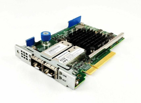 Сетевой адаптер HPE Ethernet 10/25 Гбит/с 2-портовый 631FLR-SFP28, 817707-001