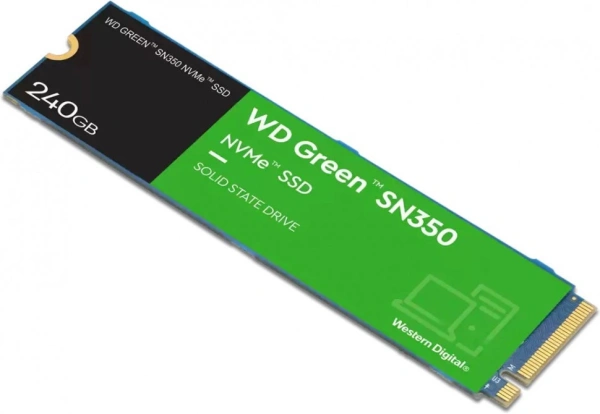 SSD накопитель Western Digital SN350, 1 ТБ, M.2 NVMe SSD накопитель Western Digital SN350, 1 ТБ, M.2 NVMe