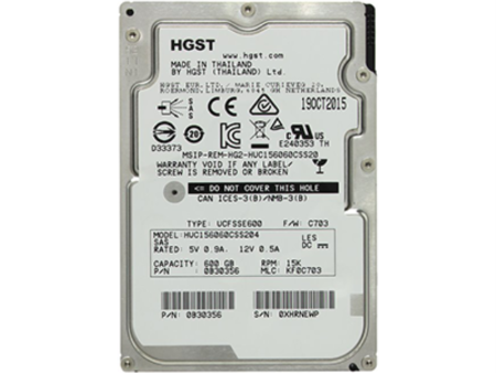 Жёсткий диск HGST Enterprise HDD 2.5" SAS 600Gb, 15000rpm, 128MB buffer HUC156060CSS204