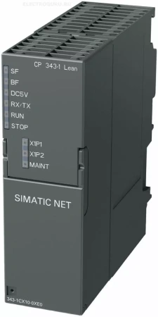 Коммуникационный процессор Siemens SIMATIC S7-300 CP 343-1 6GK7343-1CX10-0XE0, для подключения к Ethernet