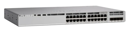 Коммутатор Cisco Catalyst C9200L-48P-4X-A, 48 портов Gigabit Ethernet, 4 SFP+, PoE+, управляемый