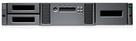 Система хранения данных HP StorageWorks MSL2024 AK379A, ленточная библиотека, 0 накопителей, комплект для монтажа в стойку