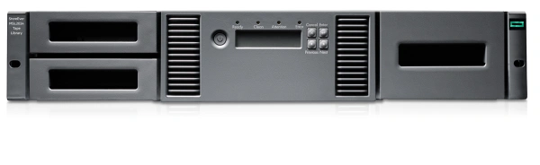 Система хранения данных HP StorageWorks MSL2024 AK379A, ленточная библиотека, 0 накопителей, комплект для монтажа в стойку Система хранения данных HP StorageWorks MSL2024 AK379A, ленточная библиотека, 0 накопителей, комплект для монтажа в стойку