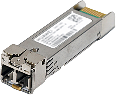 Оптический трансивер Huawei OSX040N03, SFP+, 850nm, 10Gb/s, мощность передачи -7.3~-1 dBm, чувствительность -9.9 dBm, разъем LC, многомодовое волокно (MMF), дальность до 0.3 км