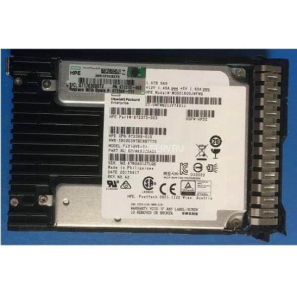 СХД HPE MO001600JWFWQ