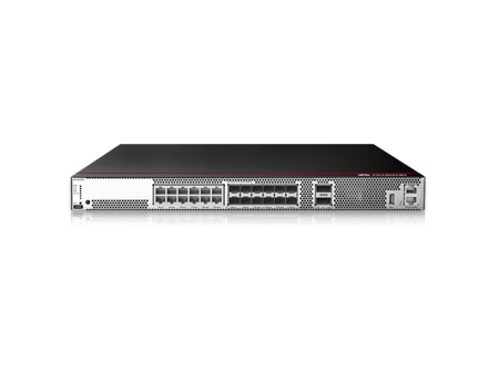 Контроллер точек доступа Huawei AC6805, 12 GE, 12x 10GE SFP+, 2x 40GE QSFP+, без питания, включает лицензии L-ACSSAP: 2x на 1 AP, 1x на 8 AP, 1x на 64 AP, 3x на 128 AP, и 2 блока PAC600S12-EB 600W AC (обратный воздушный поток)