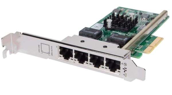 Сетевая карта H3C 0231A8K1 4-портовая гигабитная Ethernet карта - 360T-B2