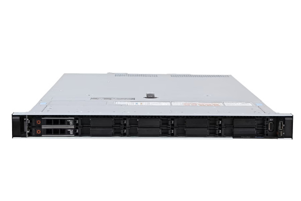 Сервер Dell PowerEdge R6515, 8x 2.5", процессор AMD EPYC 7402P, 4x 16 ГБ ОЗУ, 1x 960 ГБ NVMe SSD, адаптер MCX653106A-ECAT, сетевой адаптер 57416, 2x блок питания 750 Вт