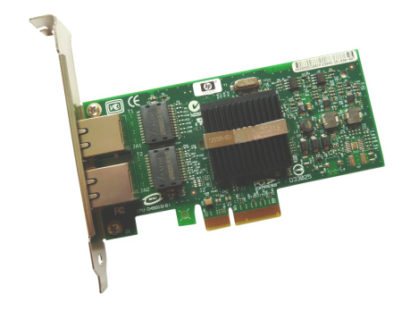 Сетевая карта HP NC360T (HSTNS-BN16), 2x 1GbE, PCIe