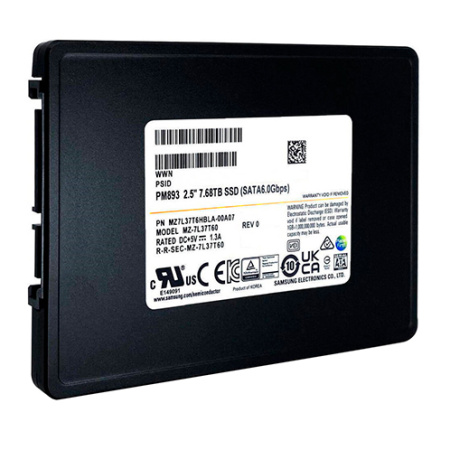 Накопитель SSD Samsung 7.68TB SATA 6Gb/s MZ7L37T6HBLA-00A07