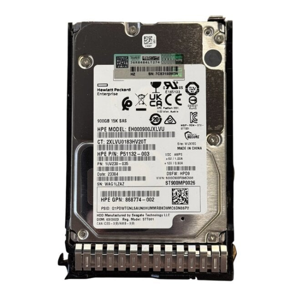 HDD HPE 10KrpmSFF