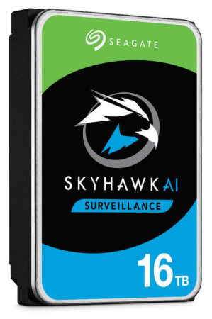 Жесткий диск Seagate SkyHawk AI 16TB 7200 RPM 256MB Cache SATA 6.0Gb/s 3.5" (ST16000VE002)