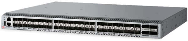 Коммутатор Brocade G620 BR-G620-48-32G-5-L, 64 порта (48 активных), 48x 32G SWL SFP+ трансиверов, 2 блока RPS, Enterprise Bundle, с гарантией 4 года