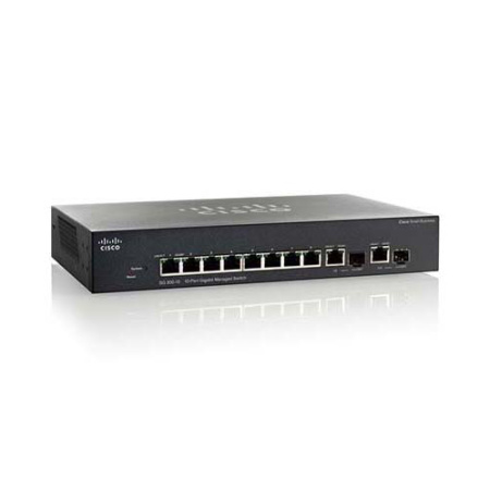 Коммутатор Cisco SG350-10P-K9-EU