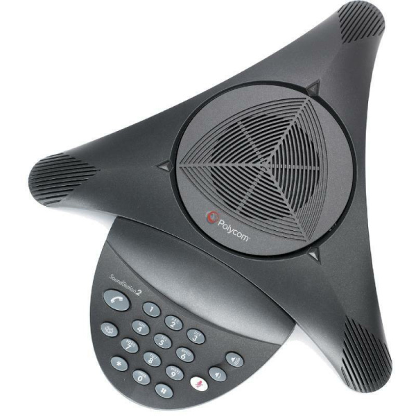 Система конференц-связи Polycom SoundStation2 EX (no mics) + Extention microphones Kit for EX p/n 2200-16200-122