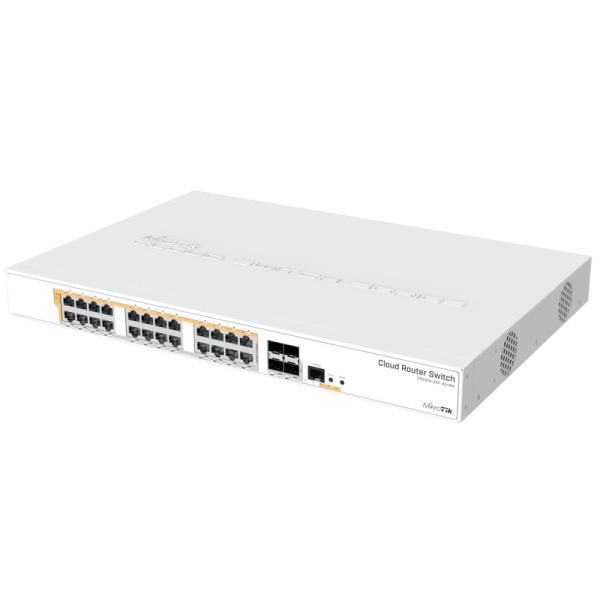 Коммутатор Ethernet MikroTik CRS328-24P-4S+RM