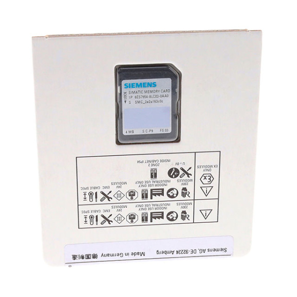 Карта памяти SIMATIC S7 4Mb 6ES7954-8LC03-0AA0