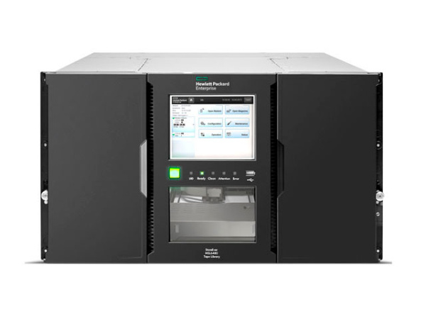 Ленточная библиотека HPE StoreEver MSL6480 Base, 4x LTO-9 45000 FC, 10x LTO-9 45TB картриджи, 3 года поддержки 24x7, Command View TL, лицензия E-LTU, комплект направляющих Ленточная библиотека HPE StoreEver MSL6480 Base, 4x LTO-9 45000 FC, 10x LTO-9 45TB картриджи, 3 года поддержки 24x7, Command View TL, лицензия E-LTU, комплект направляющих