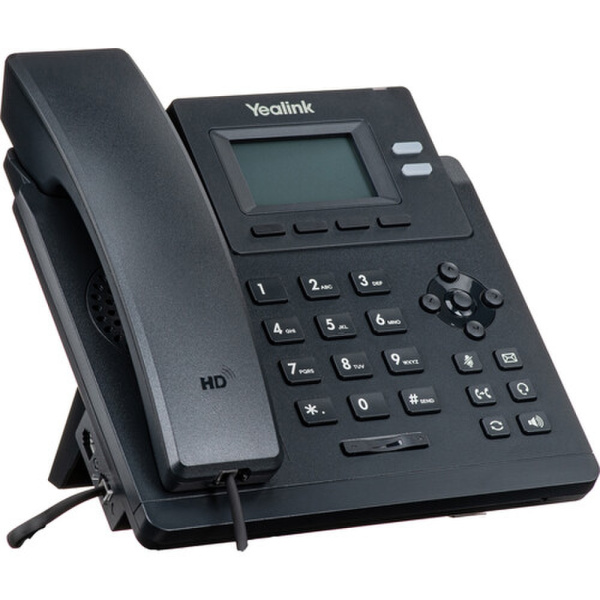 Ip-телефон Yealink SIP-T31G SIP 2 lines, PoE, GigE, power supply included.