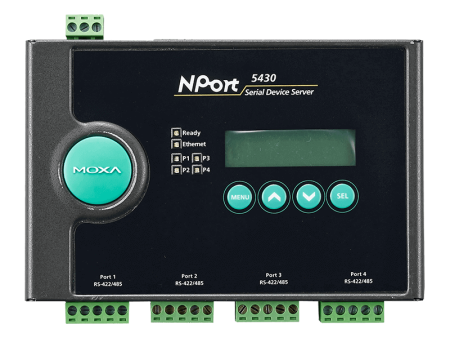 Преобразователь интерфейсов MOXA Nport 5430I (4 порта RS-422/485, Ethernet, 2 kV изоляция)