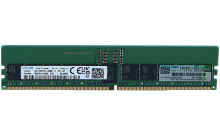 Модуль памяти HPE P43328-B21 / 32GB (1x32GB) / Dual Rank x8 / DDR5-4800 / CAS-40-39-39 / Registered / Smart Memory