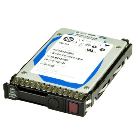 Жесткий диск HP 800GB 6G SAS MLC SFF 2.5" SC SSD, 653109-B21