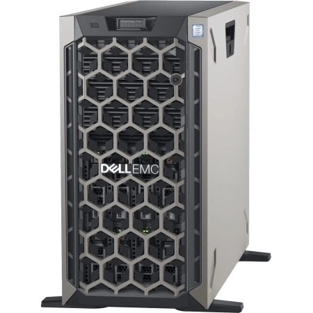 Сервер Dell PowerEdge T550/1x Intel Xeon Silver 4314 (16C/32T, 2.4GHz, 24MB Cache, 120W) / 32GB (2x16GB) DDR4 3200MHz ECC RDIMM / 2x 4TB 7.2K RPM SAS 12Gbps 2.5" Seagate Enterprise HDD / 1x 480GB SSD SATA 12Gbps 2.5" Seagate / 2x 1GbE RJ45 / 2x 800W / PE