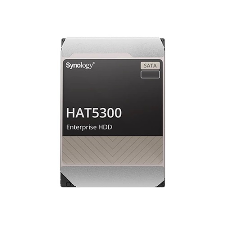 Жесткий диск Synology HAT5300-12T, 12 ТБ, 3.5", SATA 6 Гбит/с, 7200 об/мин, 256 МБ кэш, 254 МБ/с, 550 ТБ/год