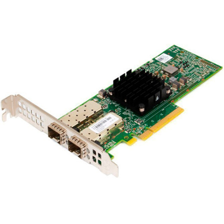 Двухпортовый адаптер Broadcom 57414 10/25GbE SFP28, полная высота PCIe, V2 (540-BDHF)