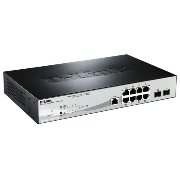 Коммутатор Ethernet D-Link DGS-1210-10P