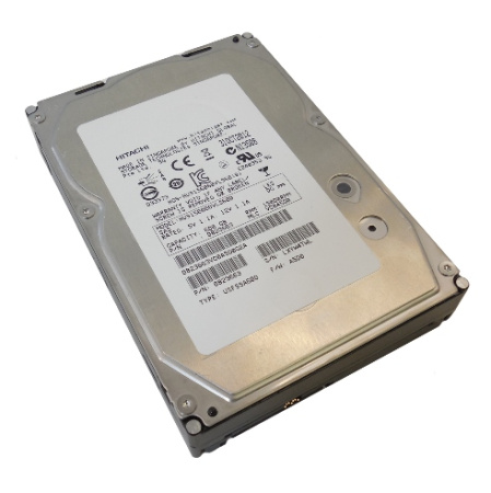 Жесткий диск Hitachi 600Gb 6G 15K SAS 3.5", HUS156060VLS600, 0B23663