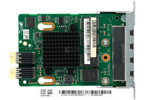 ​Сетевая карта Huawei BC11FGEC 03022TQY, 4 порта Gigabit Ethernet, контроллер Intel I350, интерфейс PCIe 2.0 x4